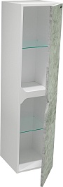 Grossman Пенал подвесной Инлайн 35 белый/бетон – фотография-2